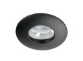 Hidro-230 cx -encastré gu10, ip20/65, vol.2, rond, fixe, noir, lampe non incl.