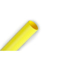 Gti 3000 6/2mm gaine thermorétractable paroi fine en barre de 1m jaune
