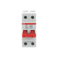 Interrupteur modulaire (e200) 2 pôles 80a levier rouge