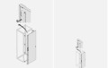 Porte ip30/40 pleine h=1800mm l=1000mm (x1)