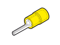 Repère de câbles à fixation par collier type mg-etf 13 x 57 jaune