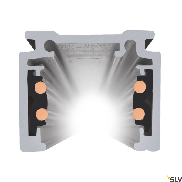 48v track, rail en saillie 4m, noir, dali