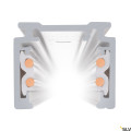 48v track, rail en saillie 4m, blanc, dali