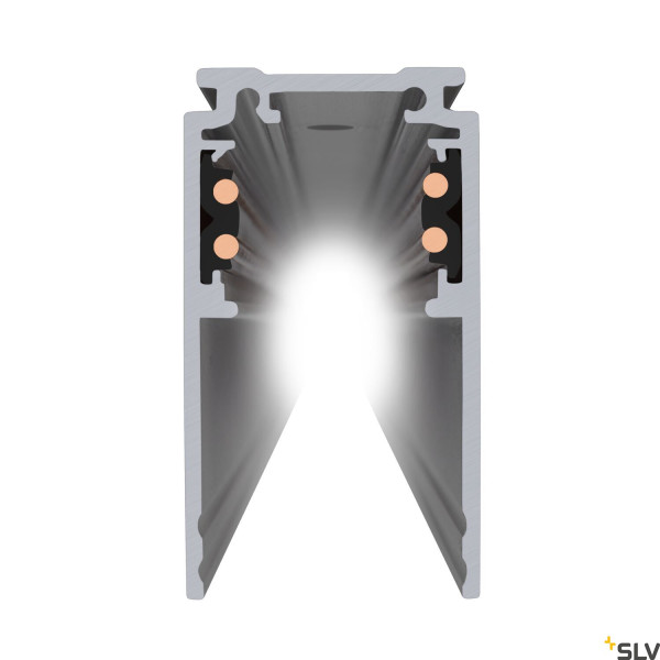 48v track, rail en saillie profond 3m, noir, dali