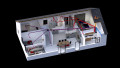 Vmc double-flux S&P Domeo 225 DHU RD très haut rendement 90%,225 m3/h,cde radio + sonde hygrométrique