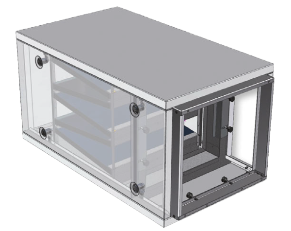 Caisson d'épuration d'air funérarium non motorisé d250