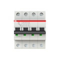 S200 disjoncteur modulaire- 4p - 4a courbe b - 6000a/10ka (4 modules)-peignable