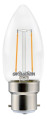 Lampes led non directionnelles toledo retro flamme 2,5w 250lm 827 b22