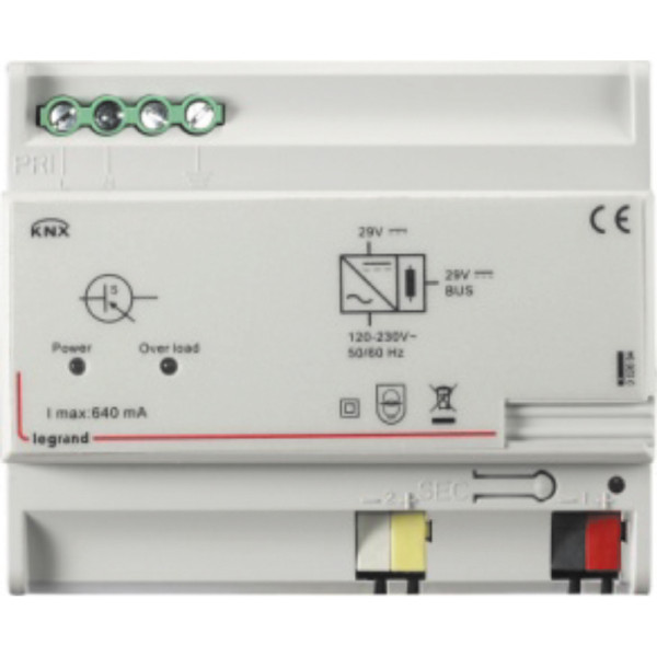 Knx alimentation, 640ma