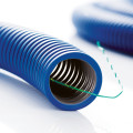 Gaine ICTA Turbogliss bleu diamètre 16 avec tire-fils C100 (prix au mètre) - Legrand