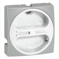 Manette - interrupteur sectionneur rotatif - composable - cadenas - 25-63 A - gris