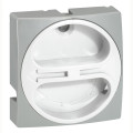 Manette - interrupteur sectionneur rotatif - composable - cadenas - 80-100 A - gris