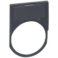 Osmoz étiquette - cadre + insert noir - petit modèle