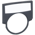 Osmoz étiquette - cadre + insert blanc - modèle large