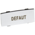 Osmoz étiquette - insert - avec texte - alu - petit modèle - ''DEFAUT''