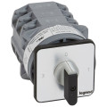 Commutateur 3 directions avec arrêt - PR 40 - 2P - 6 contacts - fixation vis