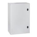 Coffret métal Atlantic - IP55 IK10 - RAL 7035 - 800x600x300 - vertical