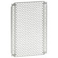 Plaque perforée Lina 25 pour Atlantic / Inox / Marina H 500 x l 400