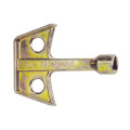 Clé métal pour empreintes - triangle mâle de 9 mm (ERDF)