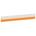Embout de Câblage Starfix Legrand Simple à Collerette Isolante Orange – Livré en Bande – pour Conducteurs Section 4 mm2