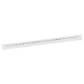 Repère Mémocab - l 2,3 mm - écriture noire sur fond blanc - chiffre 0