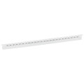 Réglette Mémocab - l 2,3 mm - écriture noire sur fond blanc - lettre majuscule A