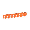 Repère CAB 3 Legrand Orange - pour Filerie 0,5 à 1,5 mm2 et Blocs de Jonction Viking – avec Chiffre 3