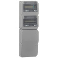 Coffret à composer Hypra - pour 6 socles prises 16-32 A - non percé avec 2 rails