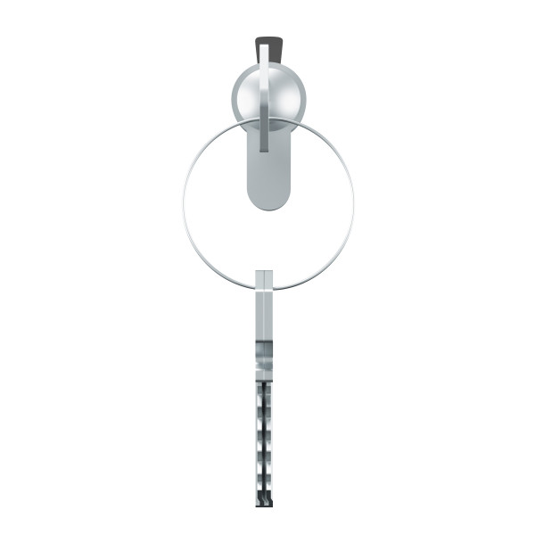 Barillet européen Legrand - avec 3 clés - Aluminium - IP20 - IK07