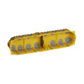 Boite d'encastrement multiposte Legrand Ecobatibox - 4 postes - 8/10 modules - prof. 40 mm