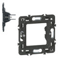 Support pour fixation à griffes Batibox - rénovation - pour 1 poste - 2 modules