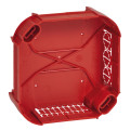 Boîte complète Legrand Batibox pour dérivation - rectangulaire - 120x120x40 mm