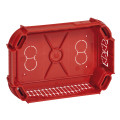 Boîte complète Legrand Batibox pour dérivation - rectangulaire - 165x115x40 mm