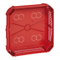 Boîte complète Legrand Batibox pour dérivation - rectangulaire - 175x175x40 mm