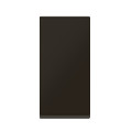 Mosaic poussoir 6a 1 module composable noir mat