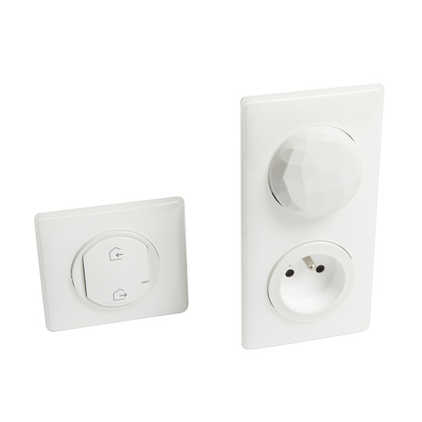 Pack de démarrage Céliane With Netatmo avec prise connectée et commande sans fil - Blanc