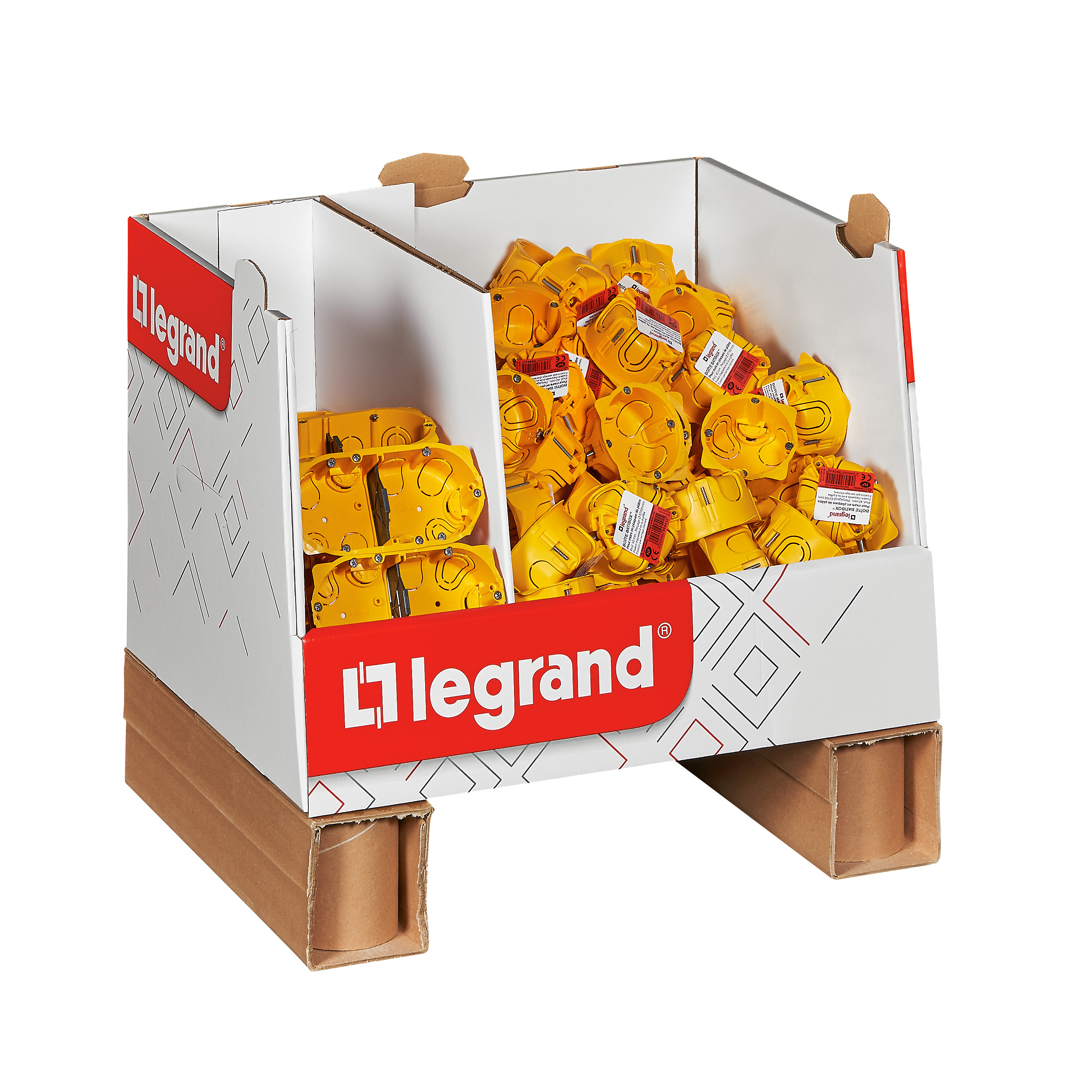 Legrand 300084 - mini box socle batibox cloison seche