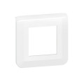 Legrand - mosaic plaque 2 modules blanc