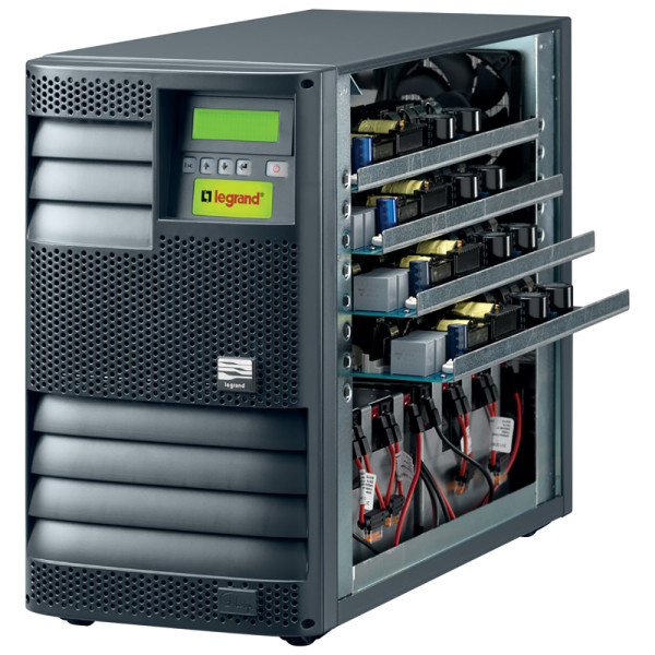 Onduleur monophasé modulaire megaline tour avec batterie - 5000 va Legrand