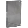 Porte transparente   xl³ 125 - ip 40-ik 09 pour coffret 4 rangées réf. 401 614