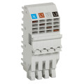 Base support plug-in hx³ 400 a - pour dx³ tétrapolaire 1 mod/pôle