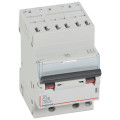 Disjoncteur dx³ 6000 -auto/vis- 3p- 400v~-25a-10ka-courbec-départ-peigne hx³ opti 4p