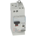 Disjoncteur différentiel Legrand dx³ 4500 - vis/auto - U+N 230V~ - 32A typeAC 30mA - 2 modules