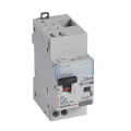 Disjoncteur différentiel dx³ 4500-auto/vis-u+n 230v~ 20a-typehpi-30ma-6ka-courbe c-départ