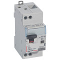 Disjoncteur différentiel monobloc dx³ 6000-vis/vis-u+n 230v~-6a-typeac-30ma-10ka-courbe c-départ