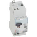 Disjoncteur différentiel monobloc DX3 6000 - auto/vis-u+n 230v~-10a-typeac-30ma-10ka-courbe c-départ