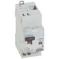 Disjoncteur différentiel monobloc dx³ 6000-auto/vis-u+n 230v~-25a-typeac-30ma-10ka-courbe c-départ