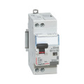 Disjoncteur différentiel monobloc dx³ 6000-vis/vis-u+n 230v~-40a-typehpi-30ma-10ka-courbe c-départ