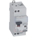 Disjoncteur différentiel monobloc dx³ 6000-vis/vis-u+n 230v~-25a-typehpi-300ma-10ka-courbe c-départ