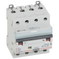 Disjoncteur différentiel DX³ 6000 -vis/vis- 4P 400V~32A - type Hpi - 30mA -10kA- courbe C - 4 M